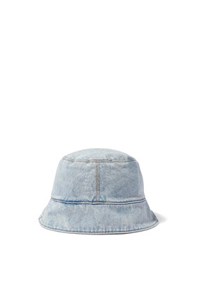 Bookish OW Denim Bucket Hat